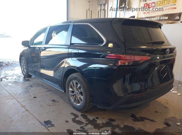 5TDKRKEC7MS003171 2021 TOYOTA LE Черный Задняя левая четверть