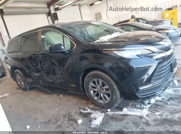 5TDKRKEC7MS003171 2021 TOYOTA LE Черный Вид задней части салона