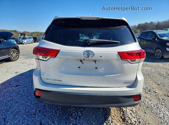 5TDKZRFH1KS350012 2019 TOYOTA HIGHLANDER White 
