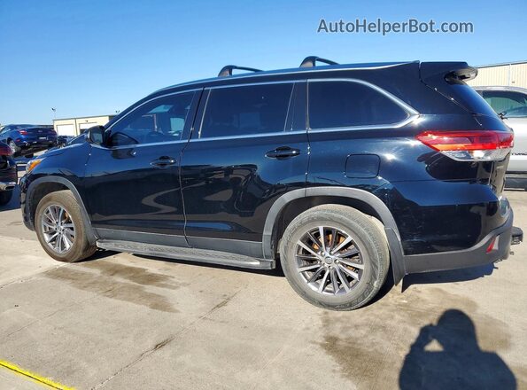 5TDKZRFH8KS337922 2019 TOYOTA HIGHLANDER Черный 