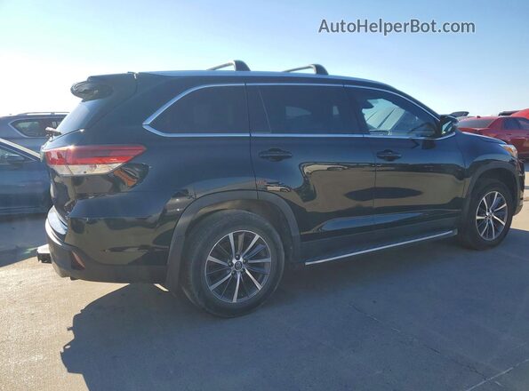5TDKZRFH8KS337922 2019 TOYOTA HIGHLANDER Черный 