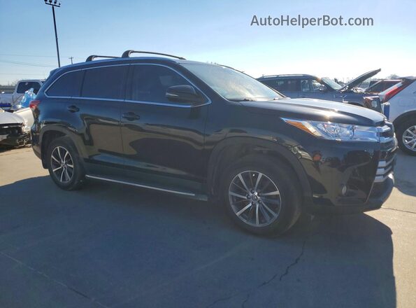 5TDKZRFH8KS337922 2019 TOYOTA HIGHLANDER Черный 