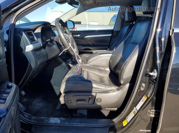 5TDKZRFH8KS337922 2019 TOYOTA HIGHLANDER Черный 