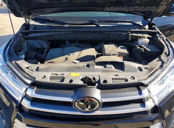 5TDKZRFH8KS337922 2019 TOYOTA HIGHLANDER Черный 