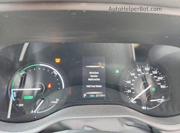 5TDXRKEC0PS170434 2023 TOYOTA SIENNA Silver Instrument cluster view