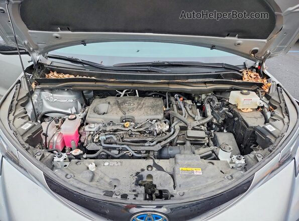 5TDXRKEC0PS170434 2023 TOYOTA SIENNA Silver Engine compartment view