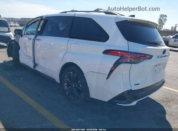 5TDXRKEC9TS297239 2026 TOYOTA SIENNA White Հետևի ձախ