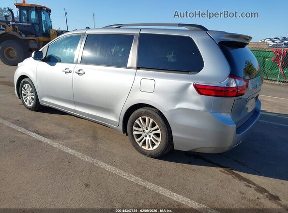 5TDYK3DC4GS746672 2016 TOYOTA LE Silver Trasero izquierdo
