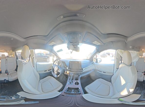 5TDYRKEC1NS101558 2022 TOYOTA LE White Vista interior de 360 grados