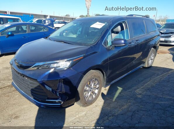 5TDYRKEC6PS153299 2023 TOYOTA LE Blue Передня ліва чверть