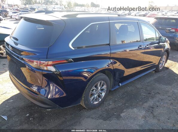 5TDYRKEC6PS153299 2023 TOYOTA LE Blue Задня права чверть