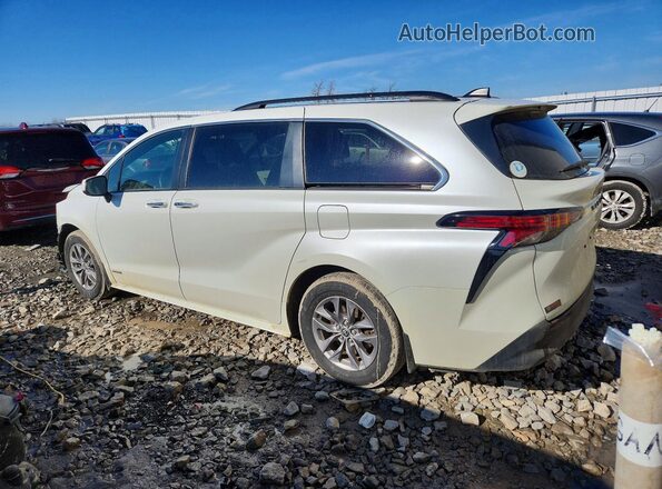 5TDYRKEC8MS056004 2021 TOYOTA SIENNA White Հետևի ձախ