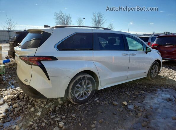 5TDYRKEC8MS056004 2021 TOYOTA SIENNA White Հետևի աջ