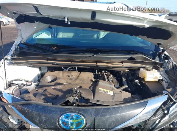 5TDYRKECXSS235836 2025 TOYOTA LE White Հետևի տեսք