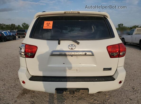 5TDYY5G13GS063737 2016 TOYOTA SEQUOIA Белый Вид сзади
