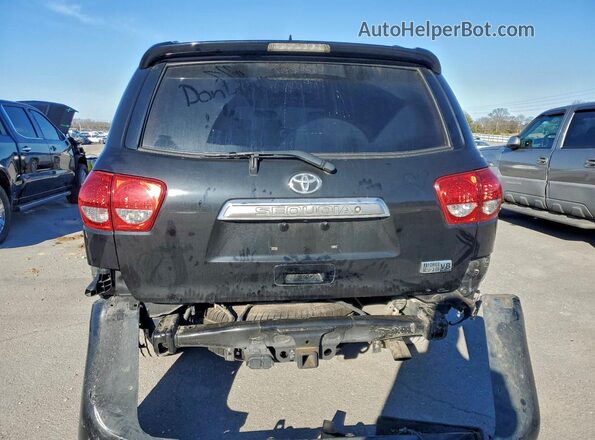 5TDYY5G16HS068352 2017 TOYOTA SEQUOIA Black Widok z tyłu