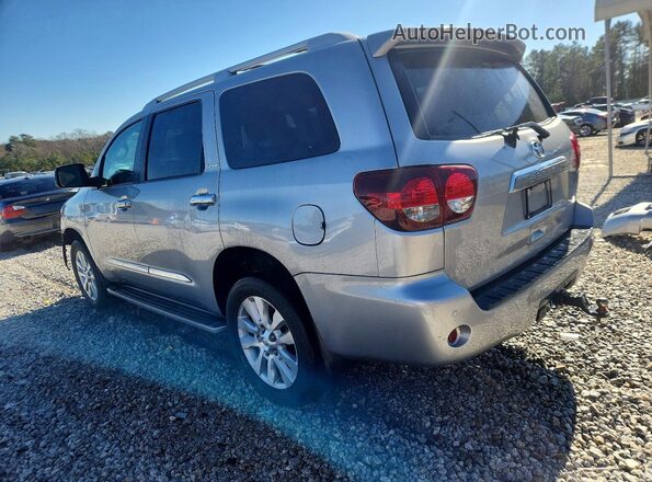 5TDYY5G19JS071655 2018 TOYOTA SEQUOIA Silver Задня ліва чверть
