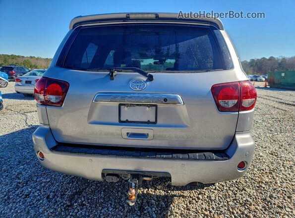 5TDYY5G19JS071655 2018 TOYOTA SEQUOIA Silver Вид ззаду
