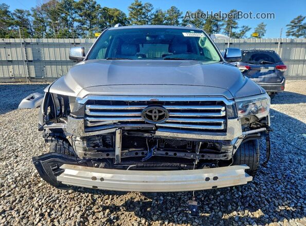 5TDYY5G19JS071655 2018 TOYOTA SEQUOIA Silver Вид спереду