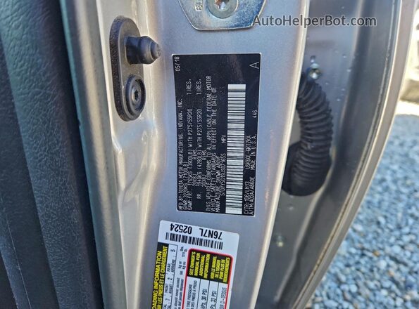 5TDYY5G19JS071655 2018 TOYOTA SEQUOIA Silver Вид наклейки з VIN-кодом