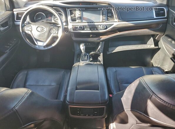 5TDYZRFH0HS208348 2017 TOYOTA LIMITED White Dashboard view