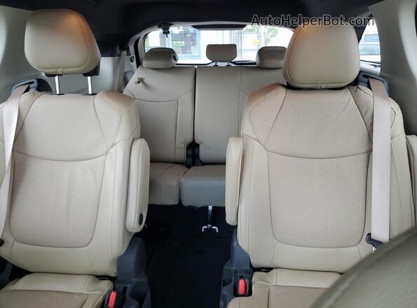 5TDZRKEC3NS092737 2022 TOYOTA LIMITED White Vista de los asientos traseros