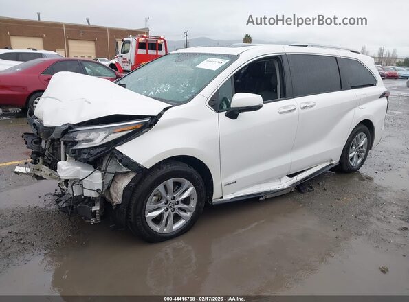 5TDZRKEC7MS009776 2021 TOYOTA LIMITED Белый 