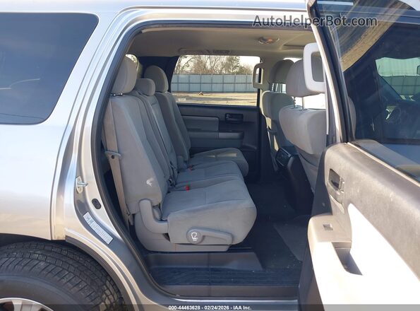 5TDZY5G10GS061612 2016 TOYOTA SEQUOIA Silver VIN sticker view