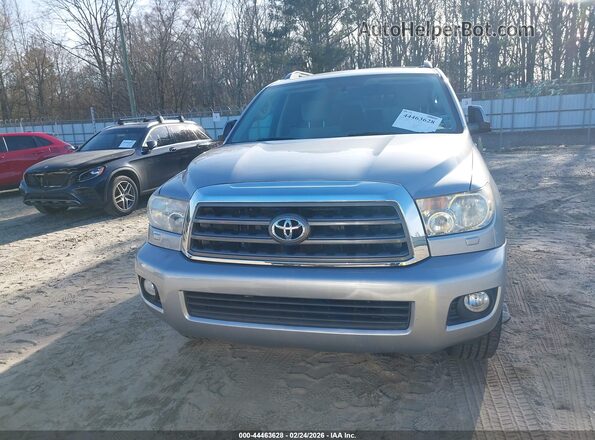 5TDZY5G10GS061612 2016 TOYOTA SEQUOIA Silver Instrument cluster view