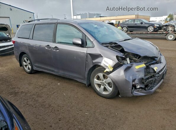 5TDZZ3DC2LS062763 2020 TOYOTA SIENNA Gray Przód prawy
