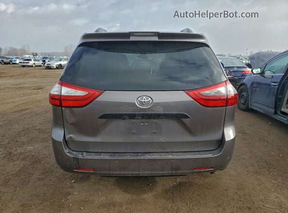 5TDZZ3DC2LS062763 2020 TOYOTA SIENNA Gray Widok z tyłu