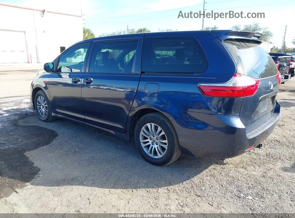 5TDZZ3DC3JS911859 2018 TOYOTA SIENNA Blue 