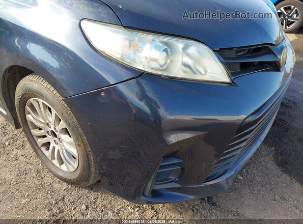 5TDZZ3DC3JS911859 2018 TOYOTA SIENNA Blue 