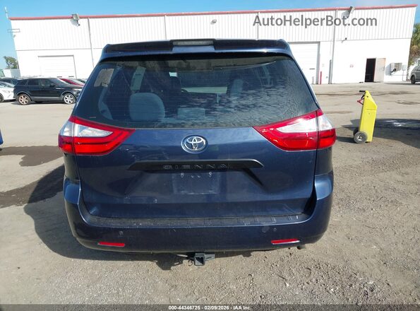 5TDZZ3DC3JS911859 2018 TOYOTA SIENNA Blue 