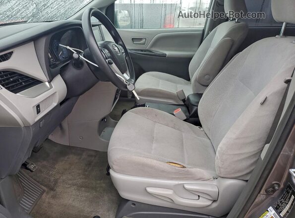 5TDZZ3DCXJS924575 2018 TOYOTA SIENNA Charcoal 