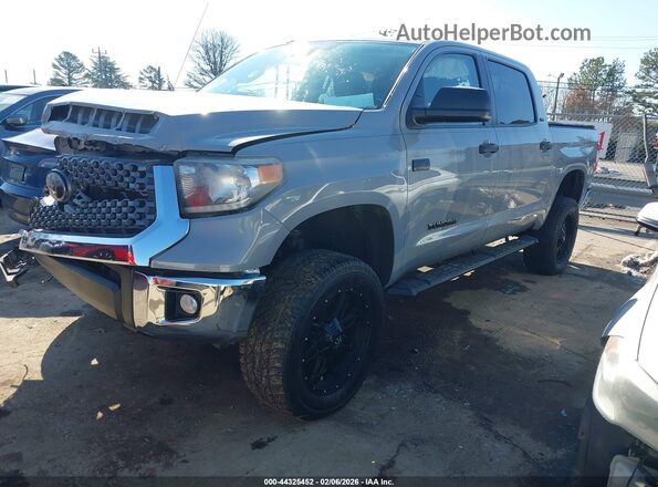 5TFDW5F10KX783618 2019 TOYOTA TUNDRA Gray წინა მარცხენა ხედი სამი მეოთხედიდან