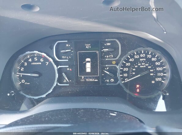 5TFDW5F10KX783618 2019 TOYOTA TUNDRA Gray უკანა სავარძლების ხედი