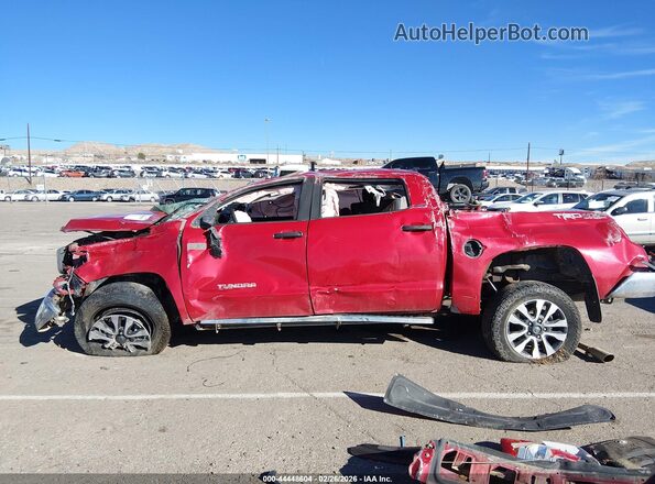 5TFDY5F12KX868728 2019 TOYOTA TUNDRA Красный Панорамный вид салона 360°