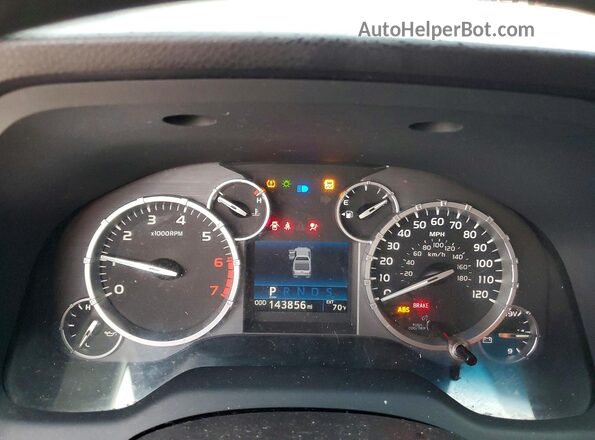 5TFEM5F10GX105310 2016 TOYOTA TUNDRA Black Սարքավորումների վահանակի տեսք