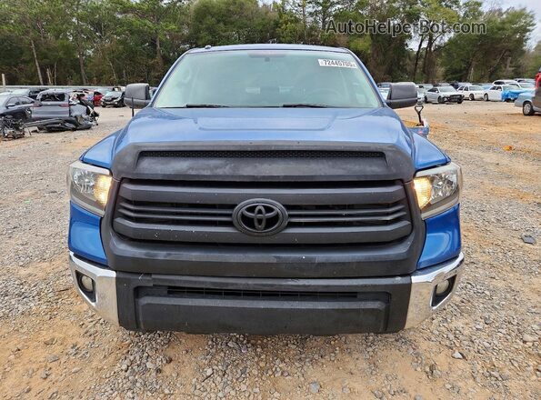 5TFEM5F19GX095389 2016 TOYOTA TUNDRA Синий Вид спереди