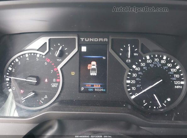 5TFKB5AA0PX024842 2023 TOYOTA TUNDRA Black უკანა სავარძლების ხედი