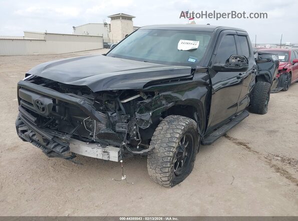5TFKB5AA0PX024842 2023 TOYOTA TUNDRA Black წინა მარცხენა ხედი სამი მეოთხედიდან