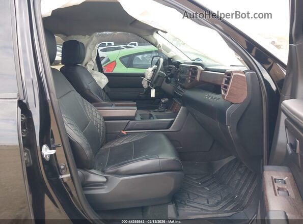 5TFKB5AA0PX024842 2023 TOYOTA TUNDRA Black წინა სალონის ხედი