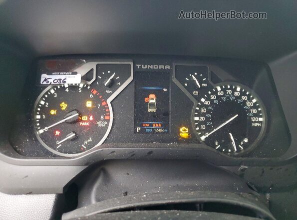 5TFKB5GD3RX002547 2024 TOYOTA LE White Vista del cuadro de instrumentos
