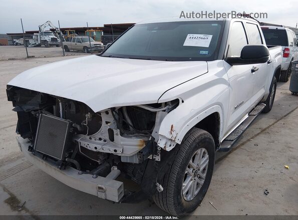 5TFLA5DB2NX021496 2022 TOYOTA TUNDRA Белый Передняя левая четверть