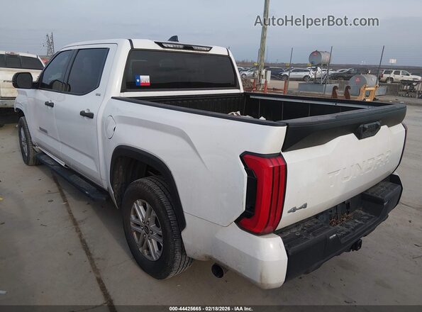5TFLA5DB2NX021496 2022 TOYOTA TUNDRA Белый Задняя левая четверть