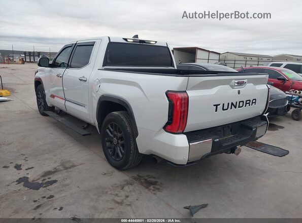 5TFMA5ABXNX003773 2022 TOYOTA TUNDRA White Հետևի ձախ