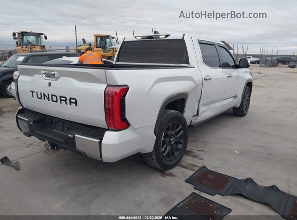 5TFMA5ABXNX003773 2022 TOYOTA TUNDRA White Հետևի աջ