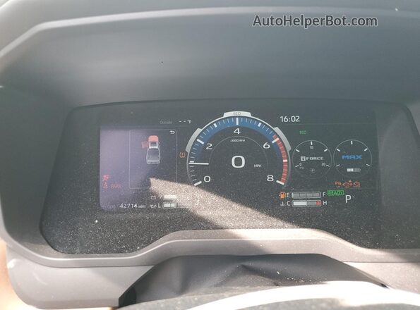 5TFMC5DB3PX022299 2023 TOYOTA TUNDRA Коричневый Вид щитка приборов