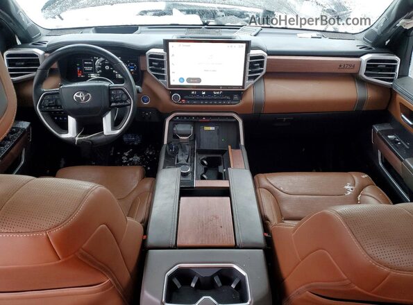 5TFMC5DB4PX022652 2023 TOYOTA TUNDRA Brown Առջևի վահանակի տեսք